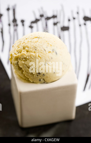 Trüffel-Eis Stockfoto