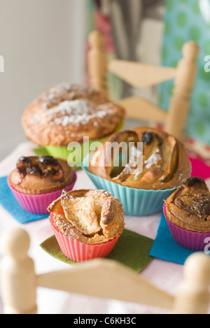 Süße mignardises Stockfoto