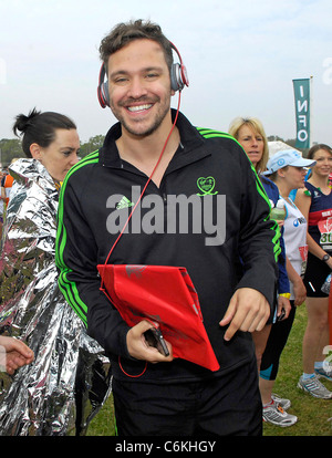 Werden jungen die 2011 London Marathon London, England - 17.04.11 Chris Jepson Stockfoto