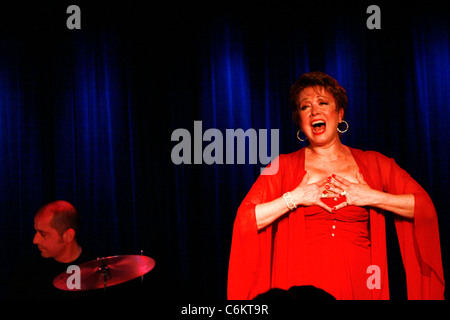 Donna McKechnie The New Yorker Premiere von "Donna McKechnie: Mein Musical-Komödie-Leben" unter der Regie von Richard Jay-Alexander an der Stockfoto