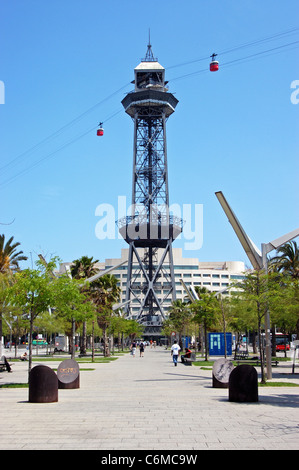 Torre de Jaume 1, Barcelona, Katalonien, Spanien, Westeuropa. Stockfoto