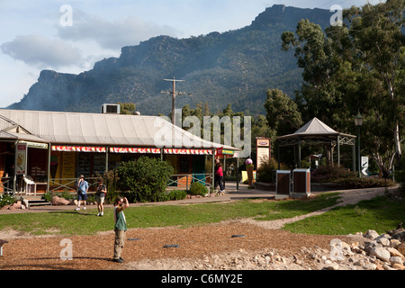 Blick von Halls Gap im Wunderland-Sortiment im Grampians National Park Stockfoto