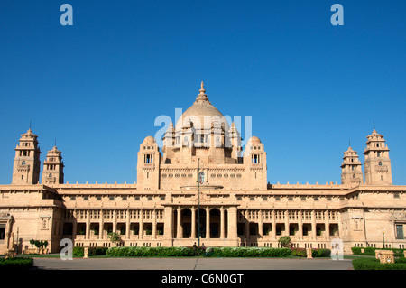 Umaid Bhawan Palace Jodhpur Rajasthan Indien Stockfoto