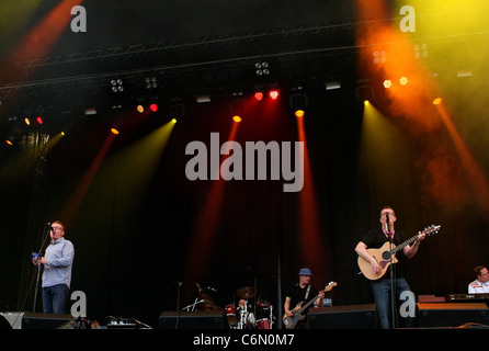 Die Verkünder T In The Park 2010 Musik Festival - Tag 2 Balado, Schottland - 10.07.10 Stockfoto