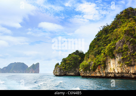 Andaman Sea und Phi-Phi Inseln in Thailand Stockfoto