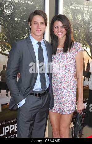 Shane Harper und Schwester Samantha, Los Angeles-Premiere von "Flipped" auf dem Cinerama Dome ArcLight Theater in Hollywood statt, Stockfoto