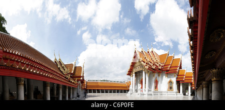 Wat Benchamabophit, Marmortempel, Bangkok Stockfoto