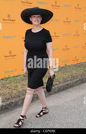 Amy Sacco bei der 3. jährliche Veuve Clicquot Polo Classic auf Governors Island New York City, USA - 27.06.10 Stockfoto