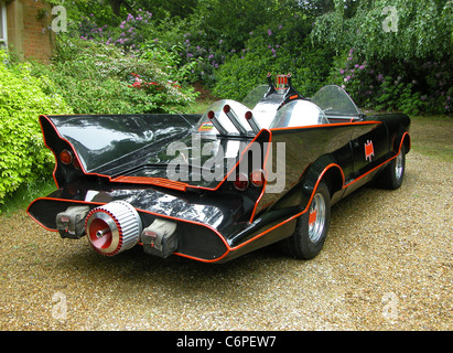 Kultige Batmobil Hommage geht unter den Hammer bei einer Auktion eine Hommage an eines der berühmtesten und charakteristischen Film Autos aller Stockfoto