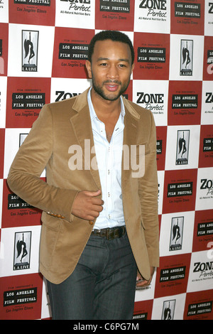 John Legend "warten" Superman'' Special Screening in den königlichen Kinos LA Leben Stadion 14 Los Angeles, Kalifornien - Stockfoto