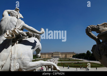 Österreich, Wien, Schloss Schönbrunn, Schloss Stockfoto