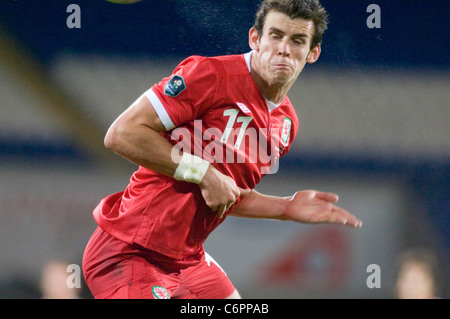 Euro 2012 Qualifying match - Wales V Montenegro im Cardiff City Stadium.  ...::: NUR ZUR REDAKTIONELLEN VERWENDUNG:::... Stockfoto