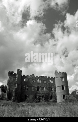 Ruperra Burg, in der Nähe von Cardiff Wales UK Stockfoto