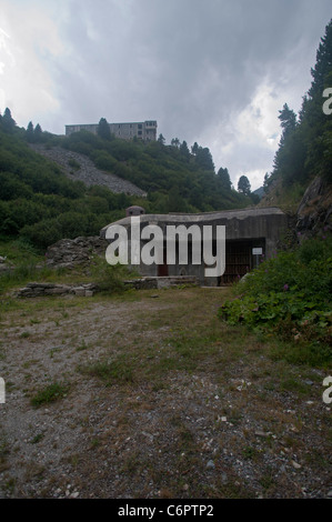 Ouvrage du Lavoir, Modane, Savoie, Frankreich Stockfoto