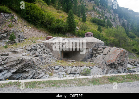 Ouvrage du Lavoir, Modane, Savoie, Frankreich Stockfoto