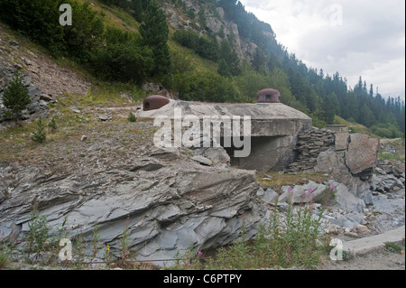 Ouvrage du Lavoir, Modane, Savoie, Frankreich Stockfoto