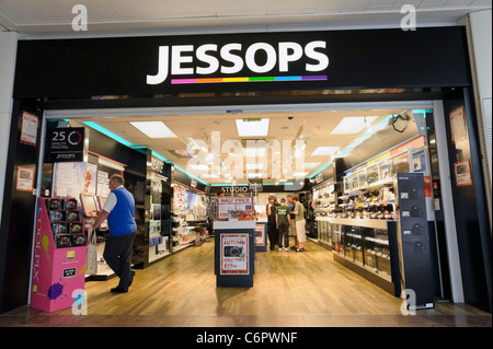 Jessops Shop bei Cribbs Causeway Shopping-Mall, Bristol, England, UK. Stockfoto