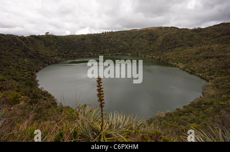 Lake Guatavita, Kolumbien Stockfoto