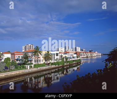 Blick auf das Resort, Naples, Florida, Vereinigte Staaten von Amerika Stockfoto