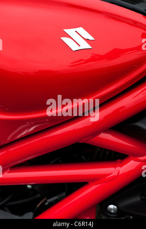 Suzuki Gladius. Sport-Motorrad-detail Stockfoto