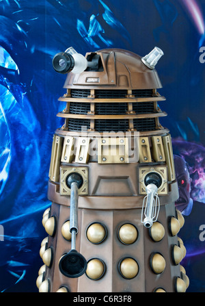 Ein Dalek (wahrscheinlich die berühmtesten Doctor Who Aliens) Stockfoto