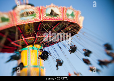 fahren Sie auf der Messe Santa Barbara, Santa Barbara, California, Vereinigte Staaten von Amerika Stockfoto