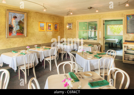 Cafe Zack, Ventura, California, Vereinigte Staaten von Amerika Stockfoto