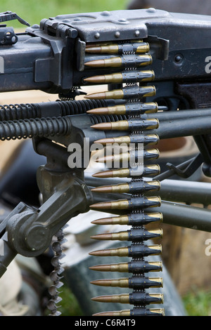 Machine Gun Munition Clip Stockfoto