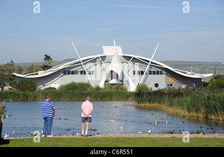 Dinosaurier-Insel ein interaktives Museum in Sandown Isle Of Wight England UK Stockfoto