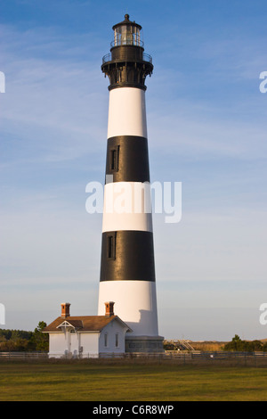 Bodie Island Leuchtturm auf den Outer Banks von North Carolina. Stockfoto