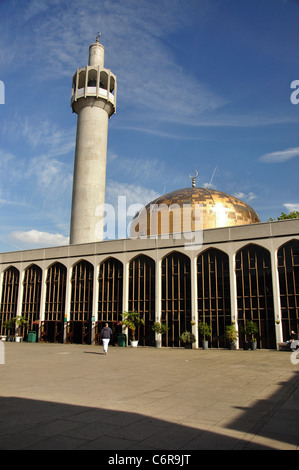 London Central Mosque, Parkstraße, Regents Park, City of Westminster, London, Greater London, England, Vereinigtes Königreich Stockfoto