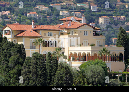 Blick Auf Paul Allens Haus Mitbegrunder Microsoft Mit Bill Gates In Saint Jean Cap Ferrat Cote D Azur Saint Jean Cap Stockfotografie Alamy