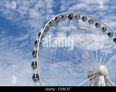 Das Rad von Plymouth, eine 60-Meter-Riesenrad auf der Hacke. Stockfoto
