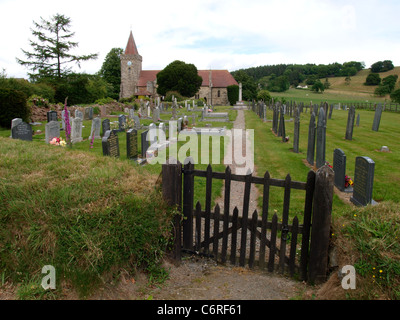 St.-Pauls-Kirche, Filleigh, in der Nähe von Barnstaple, Devon, UK Stockfoto