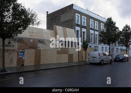 Gegenmaßnahmen unternehmen während der Notting Hill Carnival in London zu schützen. Stockfoto