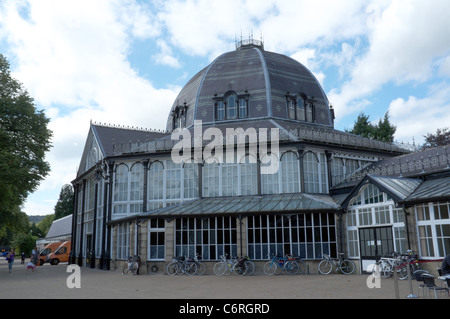 Das Achteck in der Buxton Pavilion Gardens Stockfoto