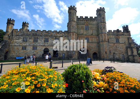 Battle Abbey in der Schlacht, Schauplatz der Schlacht von Hastings 1066, East Sussex, England, UK. Stockfoto