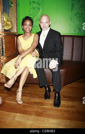 Anika Noni Rose und Michael Cerveris Teilnahme an die Village Voice OBIE Awards 2010, Ehrung der besten Off-Broadway, statt auf Stockfoto