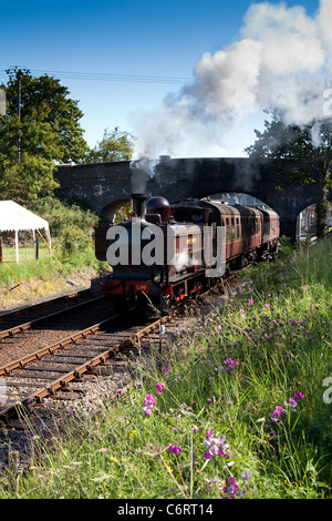 North Norfolk Railway Dampflok Stockfoto
