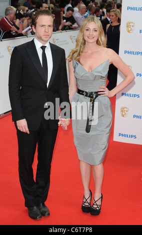 Gäste Philips British Academy Television Awards 2010 (BAFTA) statt im London Palladium - Ankünfte. London, England- Stockfoto