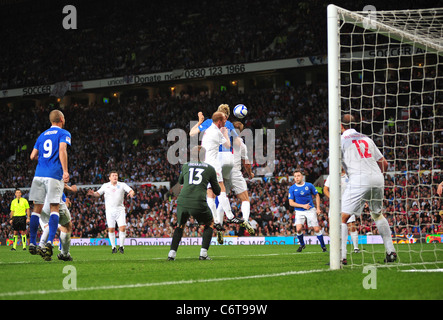 Action 2010 Unicef Soccer Aid Benefiz Fußballspiel in Old Trafford Manchester, England - 06.06.10 Stockfoto