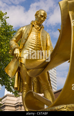 Statue von Matthew Boulton Stockfoto