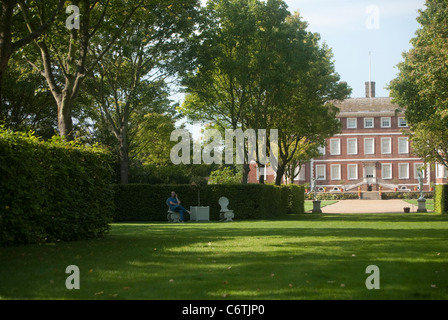Gärten in Ham House, Richmond, London Stockfoto