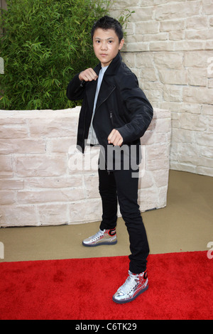 Zhenwei Wang The LA Premiere von "Karate Kid" statt im Mann Village Theatre in Westwood, Los Angeles, USA - 07.06.10 Stockfoto