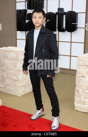 Zhenwei Wang The LA Premiere von "Karate Kid" statt im Mann Village Theatre in Westwood, Los Angeles, USA - 07.06.10 Stockfoto