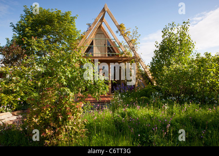 "Ein Garten fürs Leben" Gold ausgezeichnet und am besten im Schaugarten Malvern Frühling Gartenarbeit Show 2011 entworfen von Stuart Gibbs Stockfoto