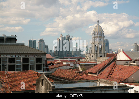 Casco Antiguo oder alten Vierteln von Panama City, Panama. Stockfoto