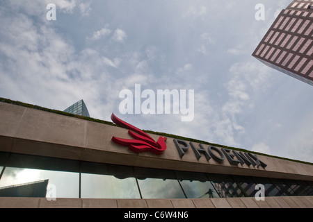 Das Phoenix Companies-Hauptquartier ist in Hartford, Connecticut, Samstag, 6. August 2011 abgebildet. Stockfoto