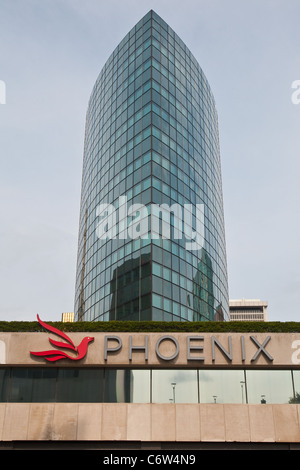 Das Phoenix Companies-Hauptquartier ist in Hartford, Connecticut, Samstag, 6. August 2011 abgebildet. Stockfoto