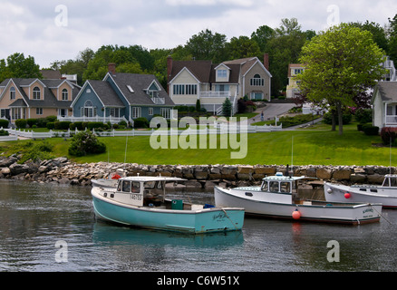 Stadt von Ogunquit Perkins Cove Maine USA Stockfoto